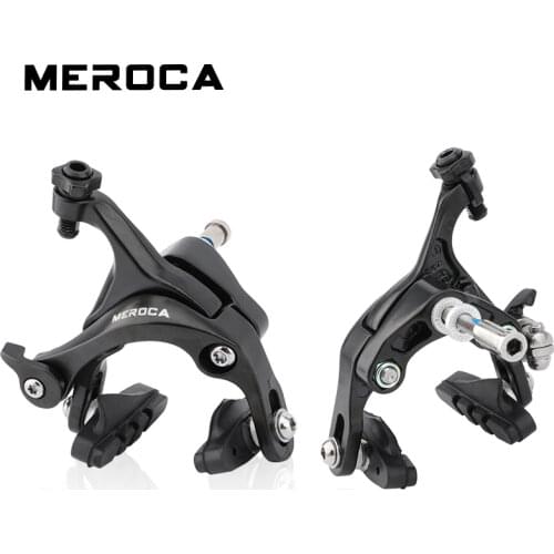 MEROCA road bike rear brake caliper 700C aluminum alloy cable pull front brake caliper Bicycle V brake