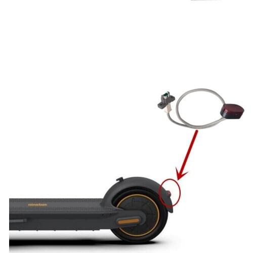 Replacement Rear Taillight for Ninebot MAX G30 skateboard Rear Light Kit Lamp for Ninebot MAX G30 Electric Scooter