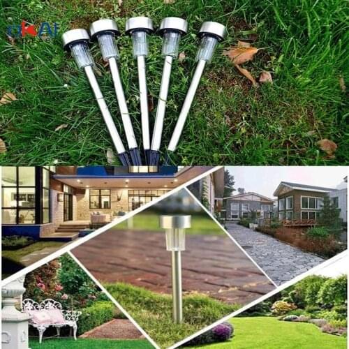 1-20 PCS LED Solar Lawn Lamp LED Solar Power Buried Light Underground Lamp Outdoor Path Way Garden Decking Street Light
