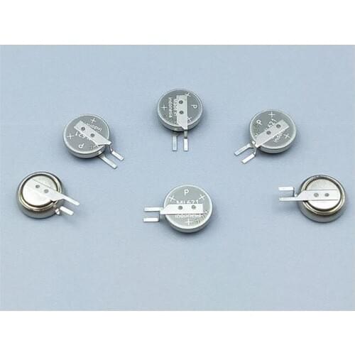 10pcslot Panasonic ML621S/DN 3V Battery with Soldering feet Button ML621 Rechargeable Coin Batteries Cell