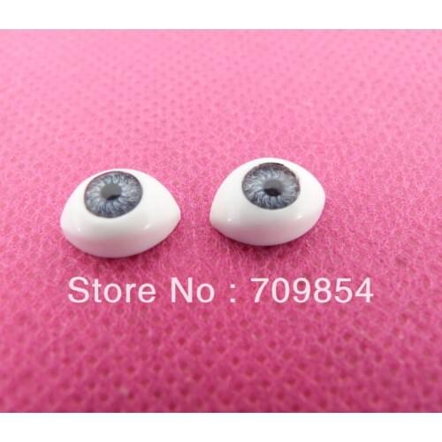 204pcs/lot 15*11mm flat back eye resin eyes toy accessories TCW4