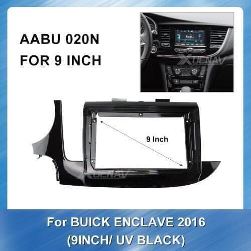 Car Audio Frame Car Radio Fascia gps navigation fascia panel is suitable for BUICK ENCLAVE F 2016 Frame Dashboard Installation