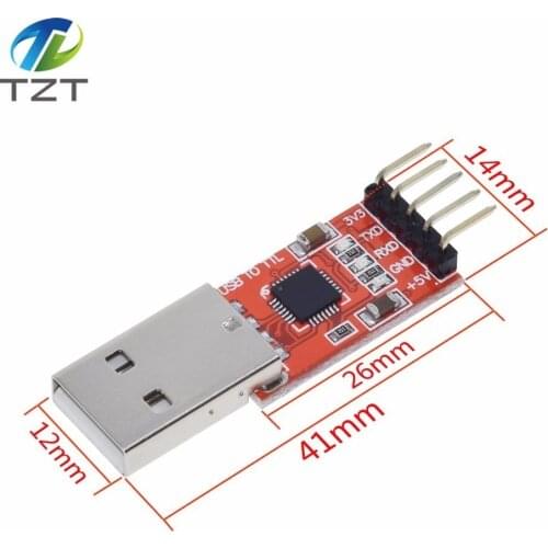 CP2102 USB 2.0 to TTL UART Module 6Pin Serial Converter STC Replace FT232 Module RED