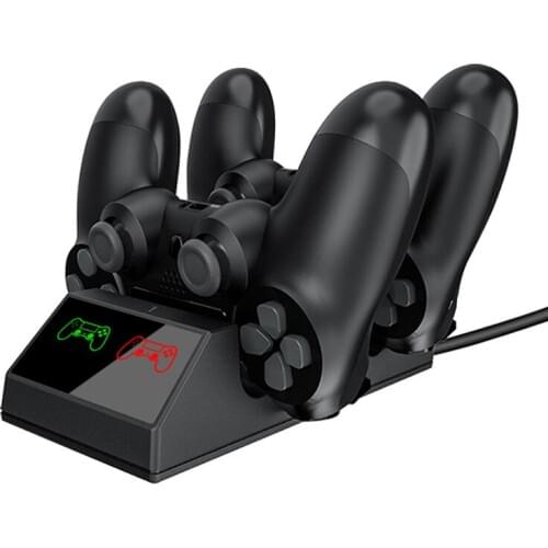Joypad Joystick Handle Dual Charging Dock For PS4/Slim/Pro For Sony Playstation 4 Wireless Controller Game Charging Dock Stand
