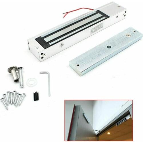 600lbs Electromagnetic Lock Holding Force for Access Control Single Door 12V NEW