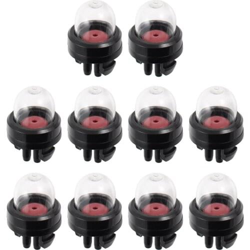 10Pcs New Carburetor Oil Bubble Petrol Snap In Primer Fuel Bulb Pump Kit For Ryobi Walbro Husqvarna Chainsaws Trimmer Rational