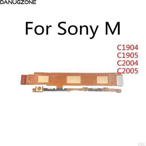 Power Button Switch Volume Button Mute On / Off Flex Cable For Sony Xperia XA F3111 F3112