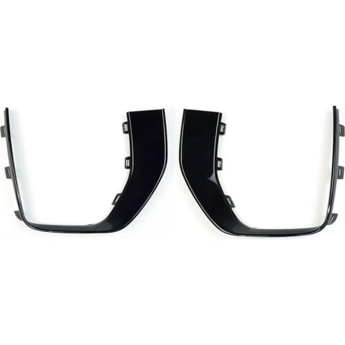 Left and Right Pair Side Grille Black Surround Trim Fit For Range Rover Evoque 2016-2018 LR071780 LR071775 LR079380 LR079389