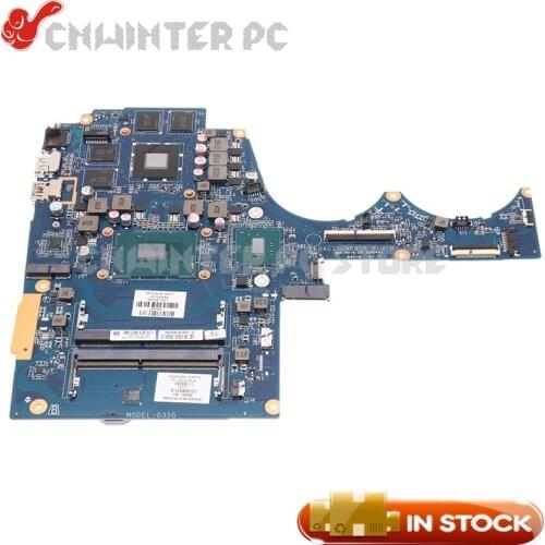 NOKOTION For HP 15-AX Laptop Motherboard 863097-601 863097-001 DAG35GMB8D0 Model G35G SR2FQ i7-6700HQ CPU Radeon RX460 4G