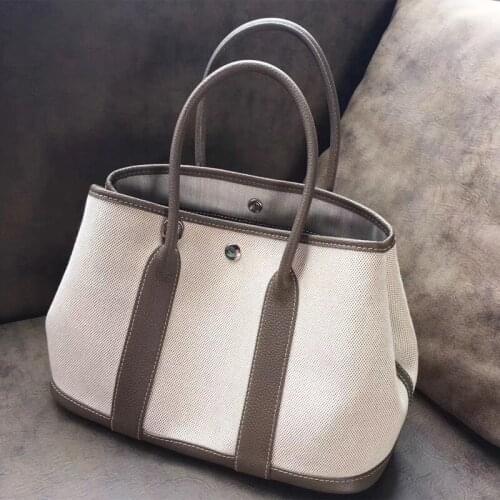 Fashion Canvas Garden Bag Designer Shopping Bag Womens Shoulder Bag Handbag Luxury Handbags