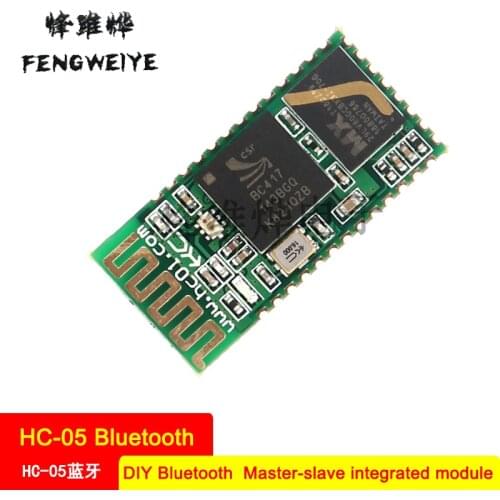 Panel Bluetooth Module DIY HC-05 Bluetooth Master-slave Bluetooth Serial Port Module Bluetooth to Serial Port