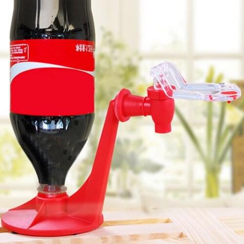 New Novelty Coke Upside Down Drinking Water Dispense Machine Switch For Gadget Party Home Bar Saver Soda Dispenser Bottle