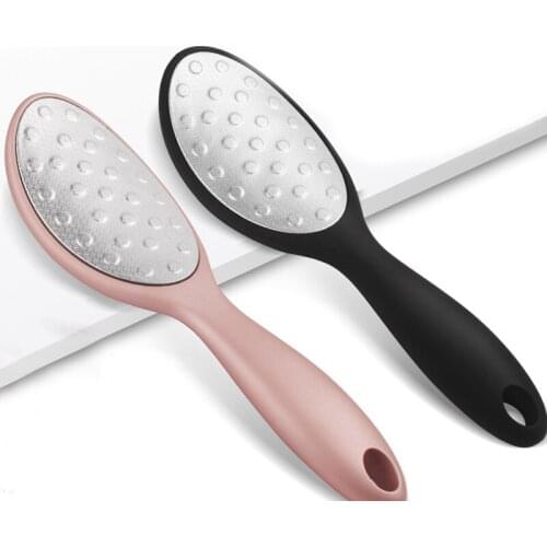 New 1pcs Pedicure Callus Remover Stainless Steel Foot Rasp File Replacement Grits Pad Easy Heel Scrubber Nail Tools