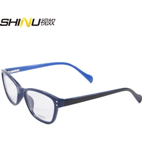 Clear Lens Optical Glasses Frame Quality Acetate Eyeglasses Frame Prescription Myopia Eyewear Frame Gafas SH011