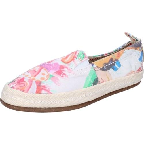 Or-JOO Slip on woman canvas shoes multicolor