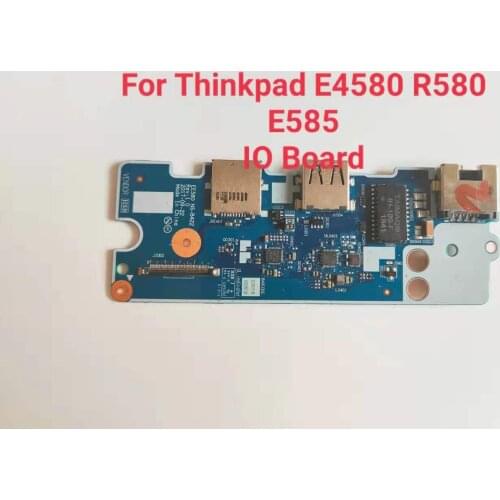 Original Laptop Power Switch Button Board For Lenovo E580 E585 R580 POWER BOTTON USB IO BOARD NS-B422 01LW409