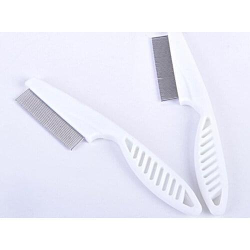Pet Dog Hair Flea Comb Stainless Pin Grooming Brush Comb For Cats Dogs Clean Tool 200pcs