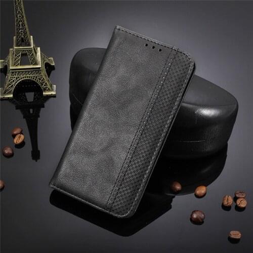 Retro Slim Leather Flip Cover For ZTE Blade A5 2019 Case Wallet Card Stand Magnetic Book Cover For ZTE Blade A5 2019 Phone Cases