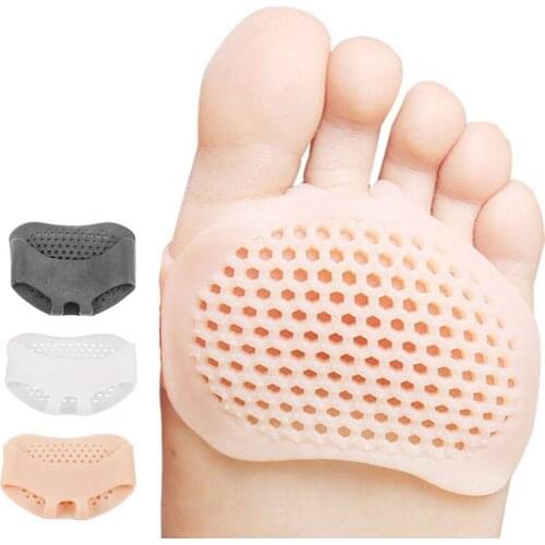 Silicone Padded Forefoot Insoles Honeycomb High Heel Shoes Pad Gel Insoles Breathable Health Care Massage insoles for feet