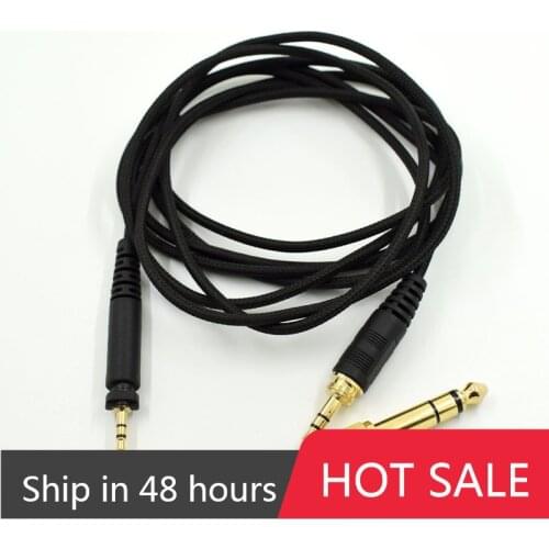 Replacement Audio Cable For Shure SRH440 840 940 For PHILIPS SHP9000 SHP8900 Headphones Fits Many Headphones 23 AugT3