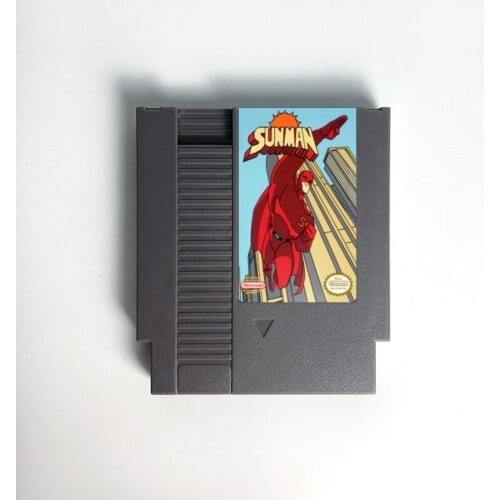 Sunman For 8 Bit Video Game Console 72 pins Game Cartridge Card