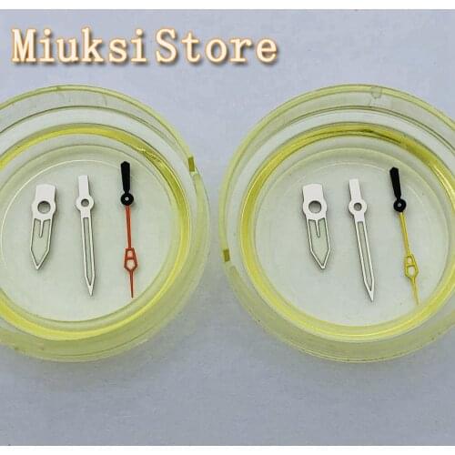Super C3 Luminous silver yellow orange second hands fit for NH35 NH36 7S26 movement