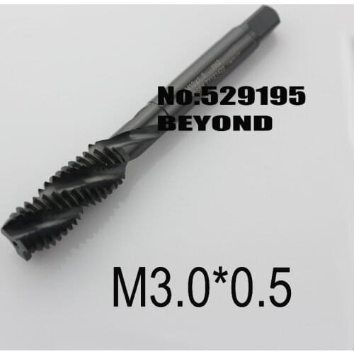 T1121 M3*0.5 Korea Yg-1 Series Suitable For Carbon Steel And Alloy Steel Blind Hole Processing, Good Chip Removal
