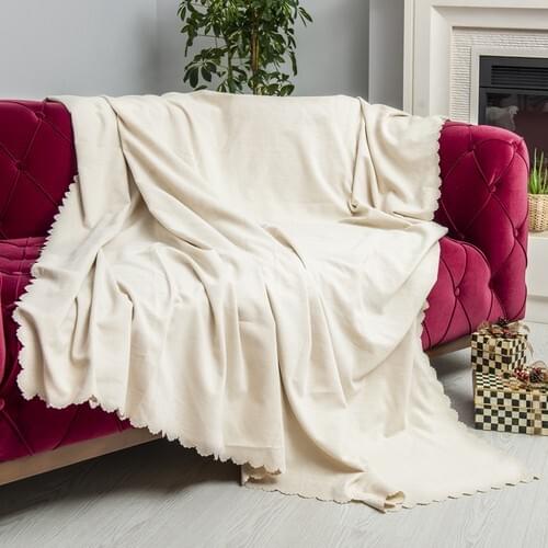 Antimacassar Woven Throw Blanket Winter %100 Chenille Thick Blankets for Beds Office Sofa Towel Quilt Good Quality Tv Blanket