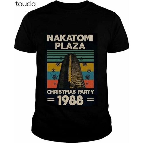 Vintage Nakatomi Plaza Party 1988 Die Hard Merry Christmas T-Shirt
