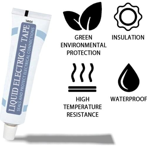 High temperature resistant flame retardant rubber insulation fire resistant and waterproof liquid decoration insulating glue