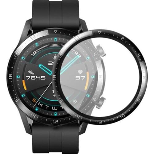 Watch Screen Protectors for Huawei watch GT2 42mm smart watch GT2 46mm curved full screen hot bending film composite soft film