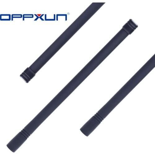 OPPXUN 1Pcs Uhf For Vertex Antenna 19cm Long Vx150 Sma Male Walkie Talkie Two Way Radio Ham Antenna