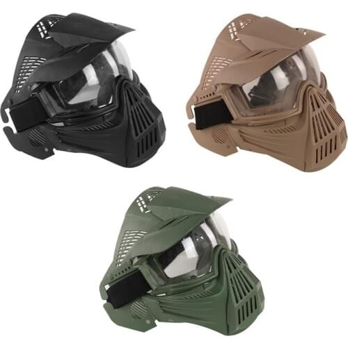 1X CS Mask Full Face CS Game Archery Practice Sport Airsoft Paintball Protect Mesh Free Shipping