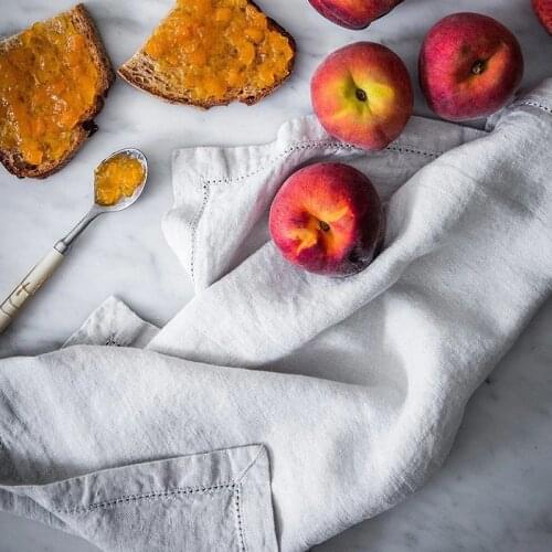 100% Linen Tablecloth White Gray Pink Purple Blue colors 140x220 cm Eco-Friendly Table Cover Customize