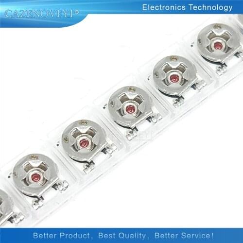 20pcs Trimming resistance 1K 2K 3K 5K 10k 20K 50K ohm 3*3 smd Adjustable resistance 3x3 adjustable SMD Potentiometer Resistance