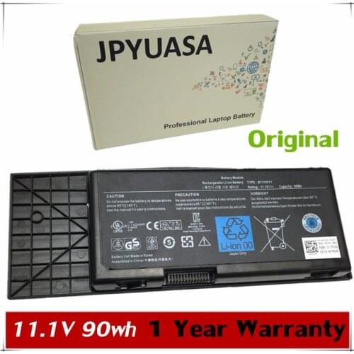 7XINbox 11.1V 90wh Original AM17XR3-6842BK Laptop Battery for Dell Alienware M17x R3 R4 BTYV0Y1 7XC9N C0C5M 0C0C5M 318-0397
