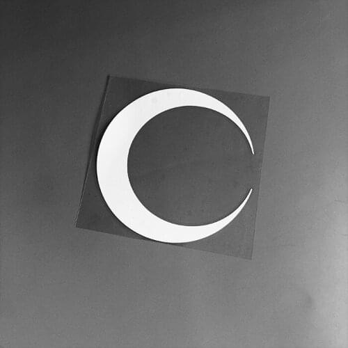 Car Styling Decals Warning DIY Window Tail Computer Case Sticker for Anime King of Fighters Iori Moon Crescent Arcade Game