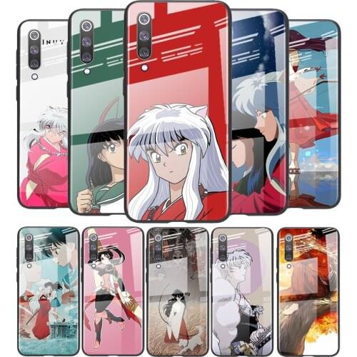 Tempered Glass Cover Anime Inuyasha For Xiaomi Mi 11 11i 10T CC9E 9T Note 10 Ultra Pro Lite 5G Phone Case