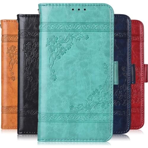 For Para On OnePlus 3 5 5T 6 6T 7 Pro 5G Case Wallet Leather Case OnePlus3 OnePlus5 OnePlus6 T OnePlus7 Cover Flower Flip Coque