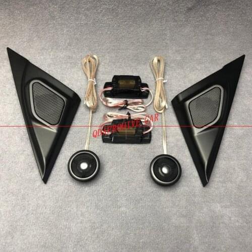 QDAEROHIVE triangle head tweeter speakers car tweeter audio trumpet speakers tweeter with wire for kia RIO and 2017 K2