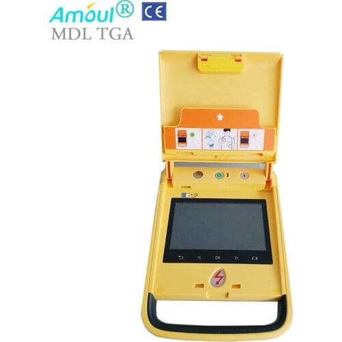 Shenzhen Amoul Factory Made Biphasic wave Defibrillator AED i3