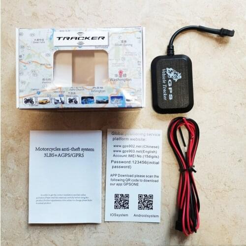 Gt005 GPS Real Time Vehicle Car Motorcycle Locator Tracker Gsm/Gprs Anti-Theft Professional Fashion Portable
