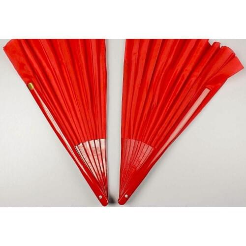 Good quality Bamboo mulan double fan, dance yangkos martial arts tai chi fan