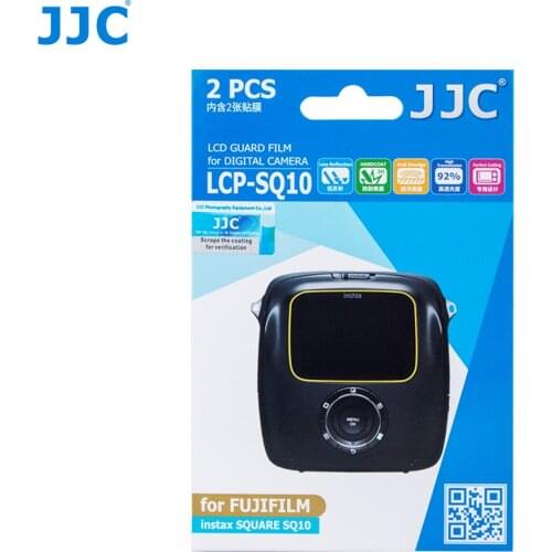 JJC LCP-SQ10 LCD Guard Film Screen Protector (2 Kits) for FUJIFILM instax SQUARE SQ10