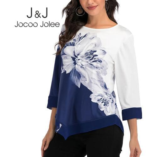 Цветные блузки Jocoo Jolee China At AliExpress