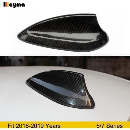 Carbon Fiber Shark Fin Antenna Cover For BMW 5 series 525i 530i 540i G30 7 series 730i 740i M760i G11Car Styling Accessories