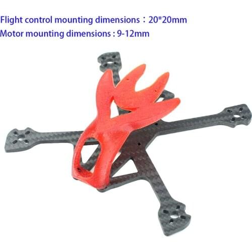 Mini DIY Seastar138mm RC Drone FPV Frame w/ Camera Protective Case for 3 inch propeller 1104-1506 Motor 20-30A ESC