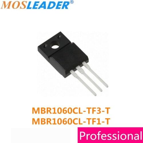 Mosleader 50pcs TO220F MBR1060CL-TF3-T MBR1060CL-TF1-T