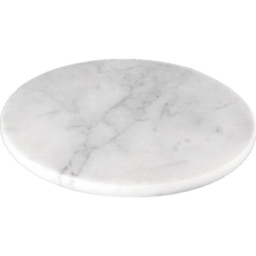 Marble Disc Hotel Household Cosmetics Storage Tray Cake Tray Fruit Tray Storage Tray