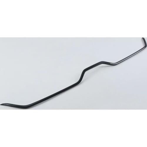 For Toyota CHR C-HR 2016 2017 2018 2019 Carbon Fiber Rear Bumper Cover Trim Protecrtor Strip Sticker Car Styling Accessories